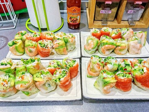 簡単で美味しい生春巻き